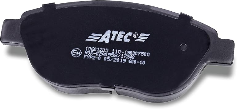 BESTPRICE brake pad set front axle brake pads front brake pads 4 pieces