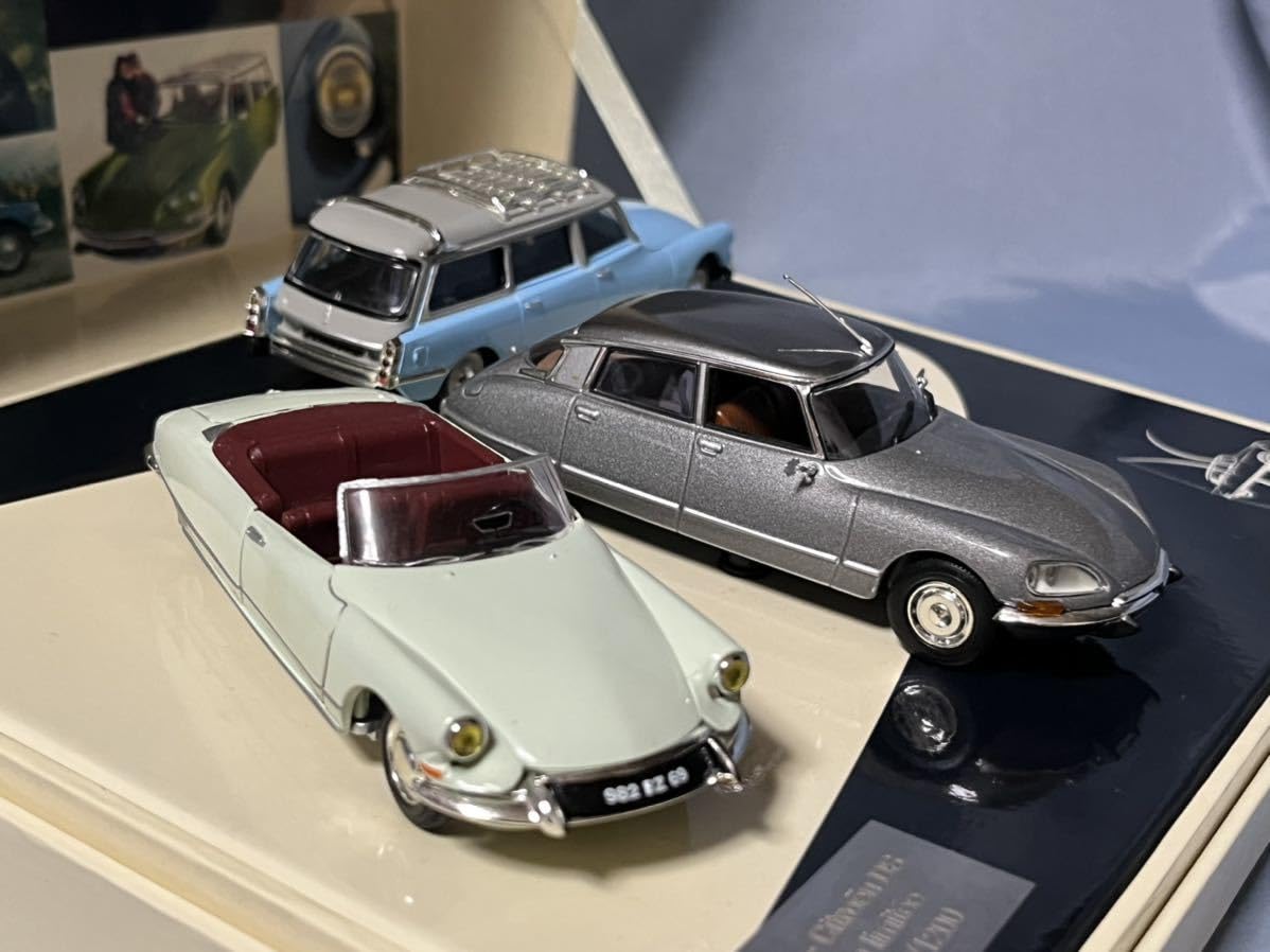 Amazon | ノレブ製シトロエン DS 3台セット 1/43 | ミニカー・ダイ