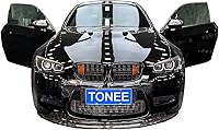 Vista 4 de Tonee - Parrilla frontal para riñón serie 3 E92 E93 LCI Coupé 2011-2013 328i 335i 2 piezas (no para M3) (negro brillante)