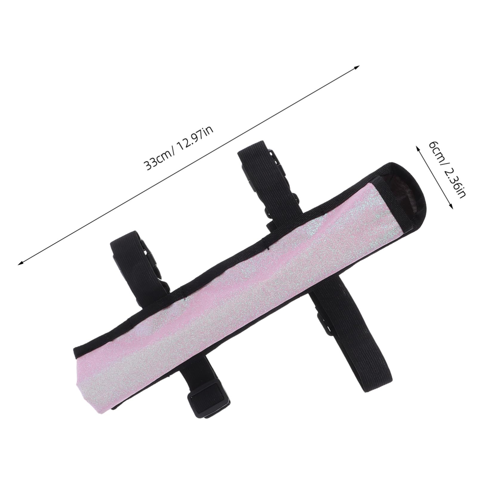 KOMBIUDA Adjustable Leg Fan Pouch: Chinese Kung Fu Fans Organizer with Belt for Rave Accessories for Parties Concerts Dance Performances