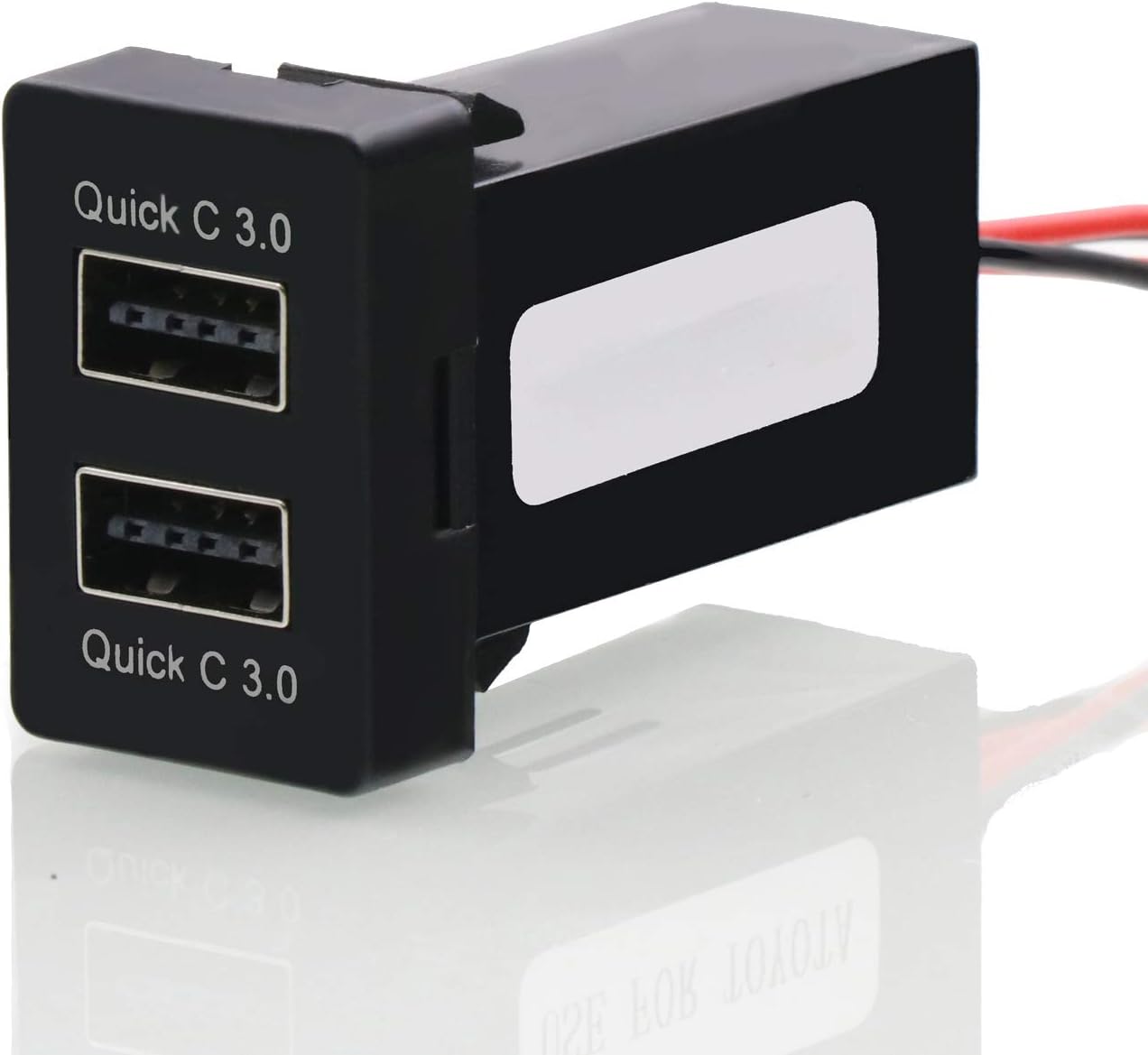 Amazon.com: Dual USB Car Charger 5V 2.1A/2.1A Dual USB Power Socket for ...