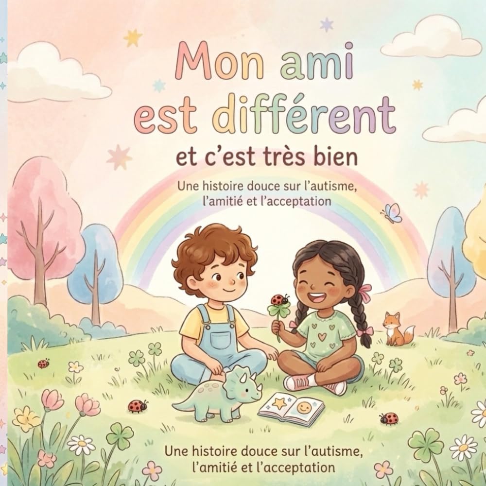 Mon ami est différent et c’est très bien: Une histoire douce sur l’autisme, l’amitié et l’acceptation