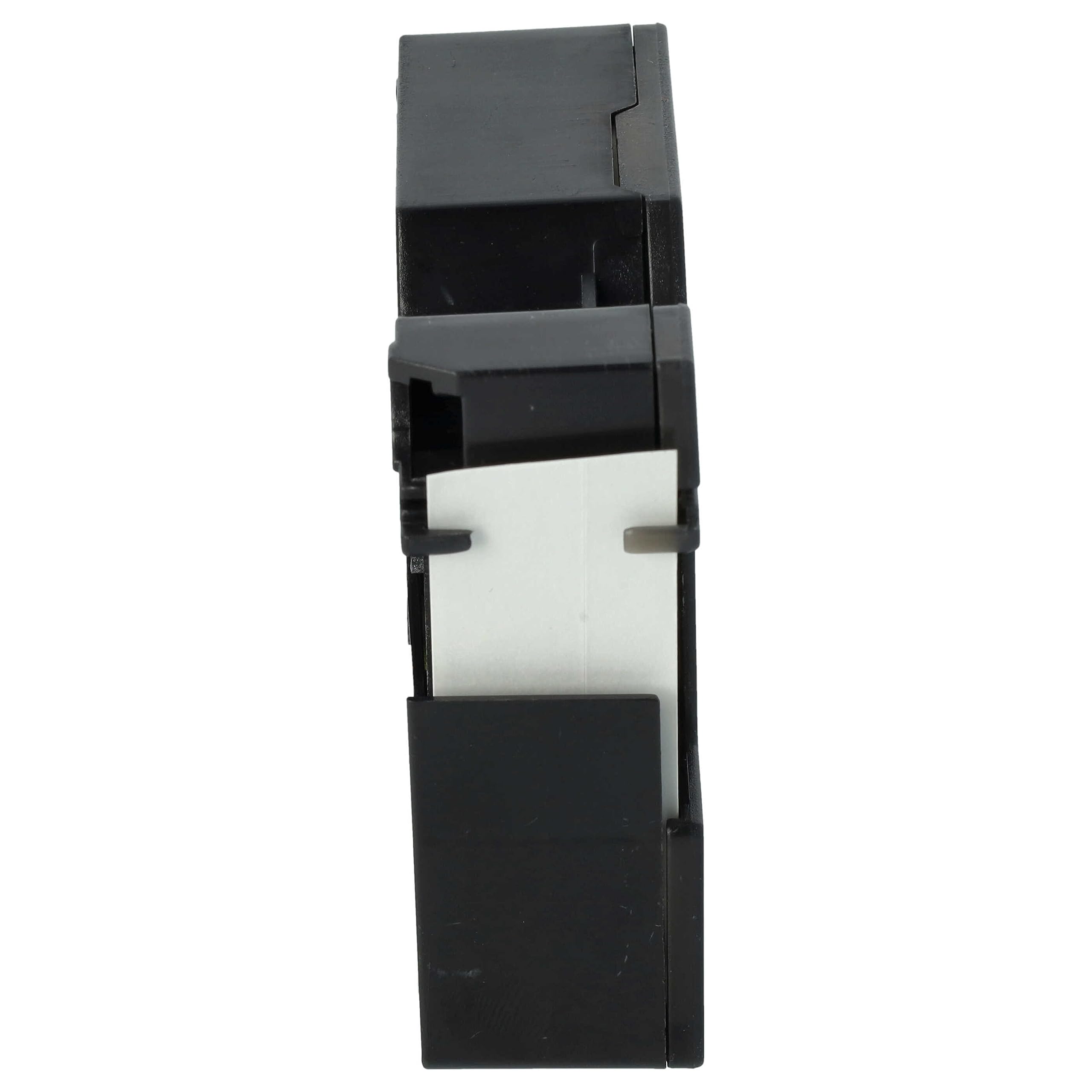 vhbw 50 x zamiennik taśmy do etykiet Dymo 45803, D1, S0720830 do drukarki etykiet 7 m x 19 mm, czarny na białym, plastik