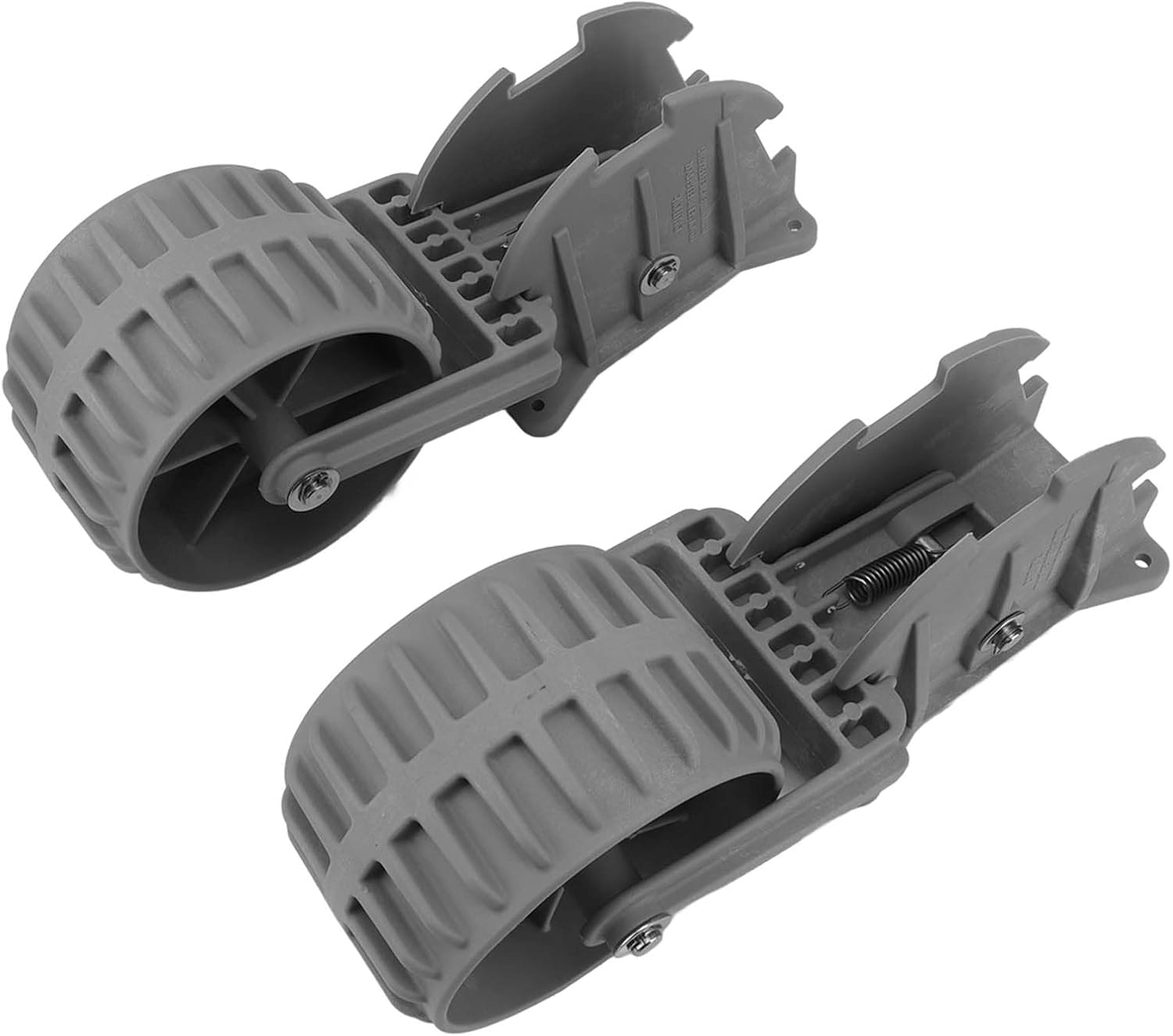Inflatable Boat Wheels, 1 Pair Compact Folding Nylon Dinghy
