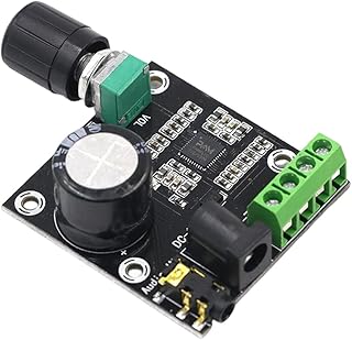 Aktudy PAM8610 Amplifier Board Module Class D Dual Power Amplifier 15W X 2 with Delay Dual Channel Accessories