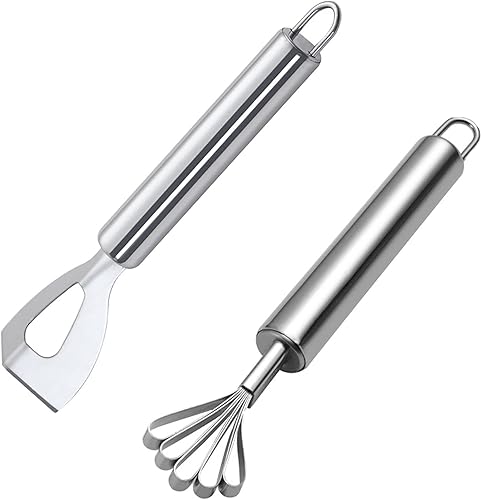 Miniatura 1 de Cube Cheese CutterCoconut Spoon ScraperStainless Steel Butter SpreaderStainless Steel Coconut Meat Removal Knife Fish scraperMulti-Purpose Stainless