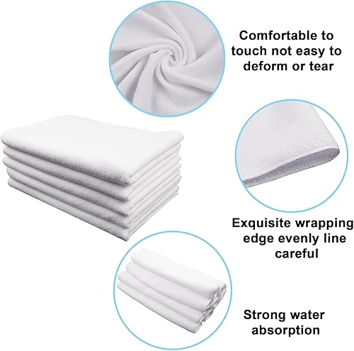 Miniatura 3 de 10 toallas de sublimación en blanco, 16 x 24 pulgadas, toallas de cocina de sublimación de microfibra, paños de cocina, paños de té de sublimación,