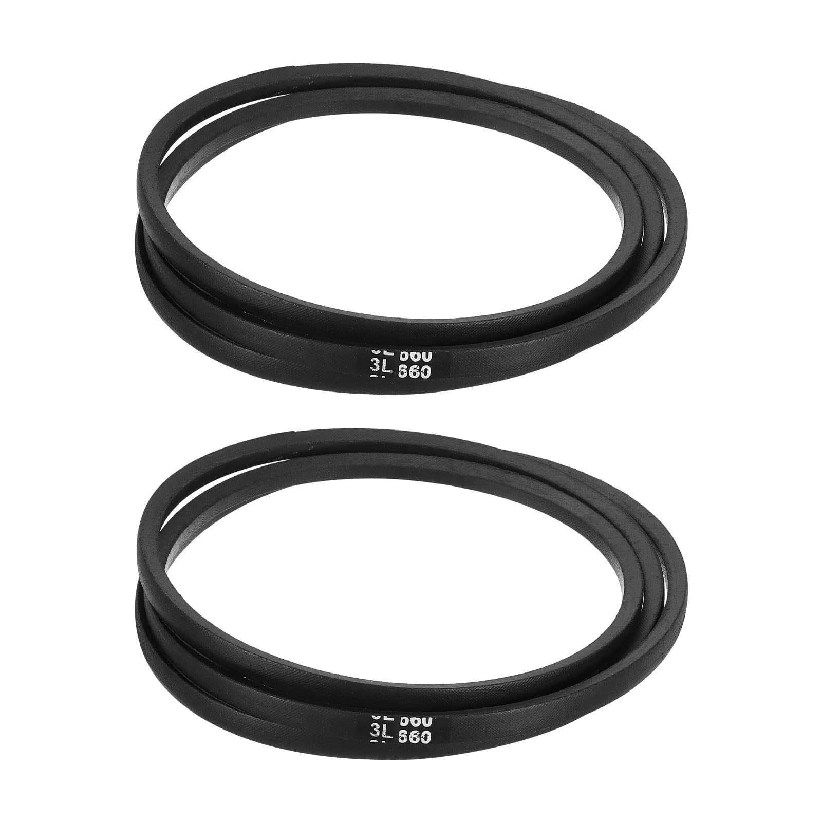 uxcell 3L240 Classic Wrapped Rubber V-Belt, 24"(610mm) Outside Circumference, 3L Profile V Belt 3/8" Width 7/32" Height — view 12