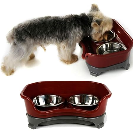 Amazon Iikuru 犬 食器 スタンド こぼれにくい 犬用 食器台 いぬ 皿 食べこぼし 防止 猫 餌入れ 猫用 水入れ ペット ねこ フード ボウル ペット用 器 X666 Iikuru イイクル 食器 ボウル 通販