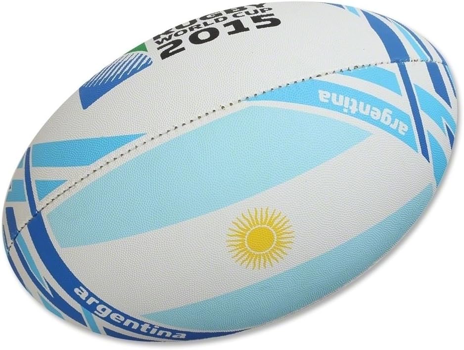Gilbert Rugby World Cup Flag Ball - Argentina, Size 5