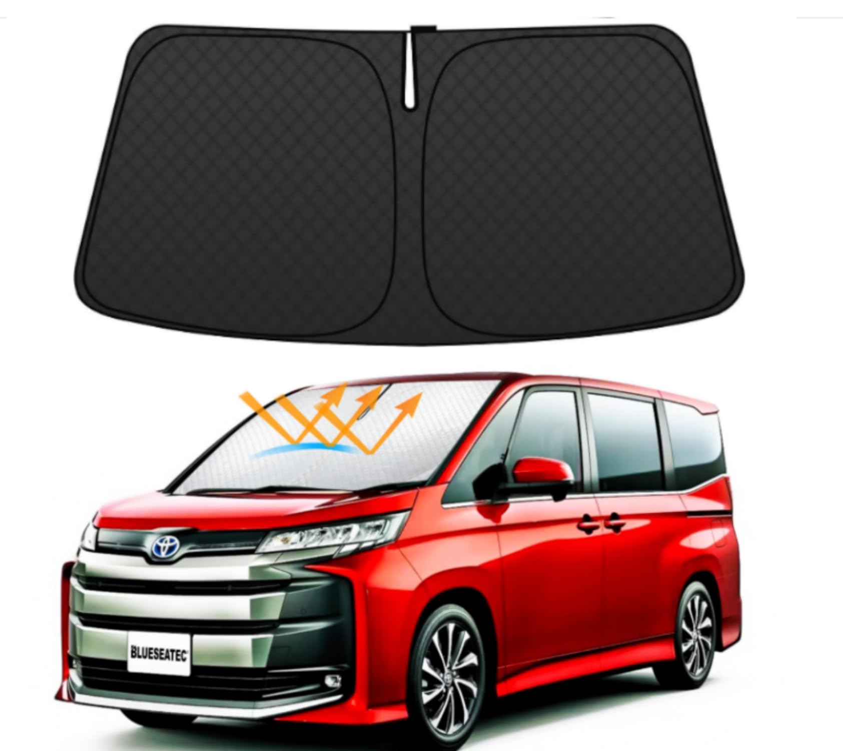 トヨタ 新品 断熱UV フロントガラス ノア 90系 ZWR90W MZRA90W ZWR95W