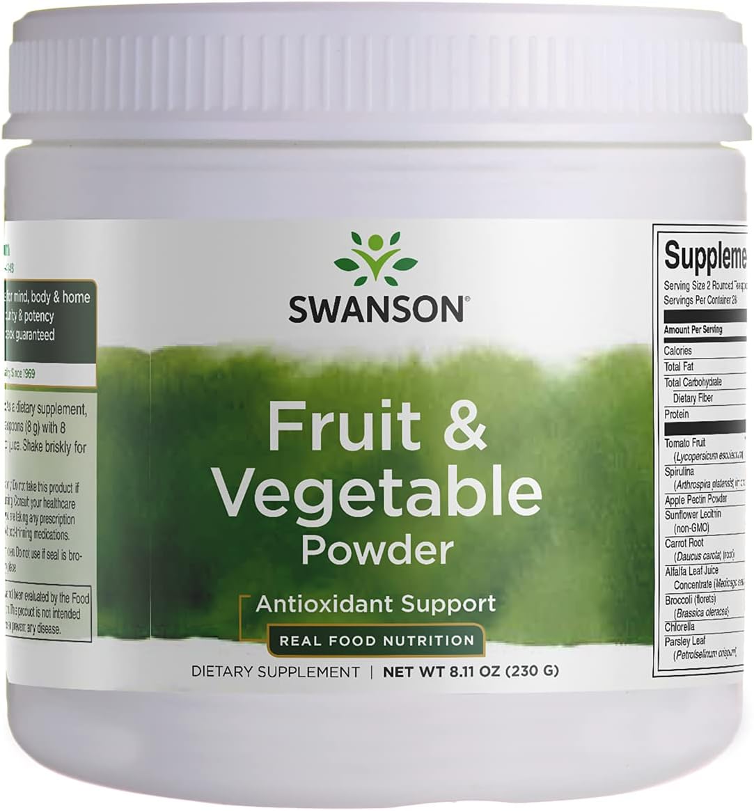 Greens Fruit & Vegetable PWD 8.11 OZ
