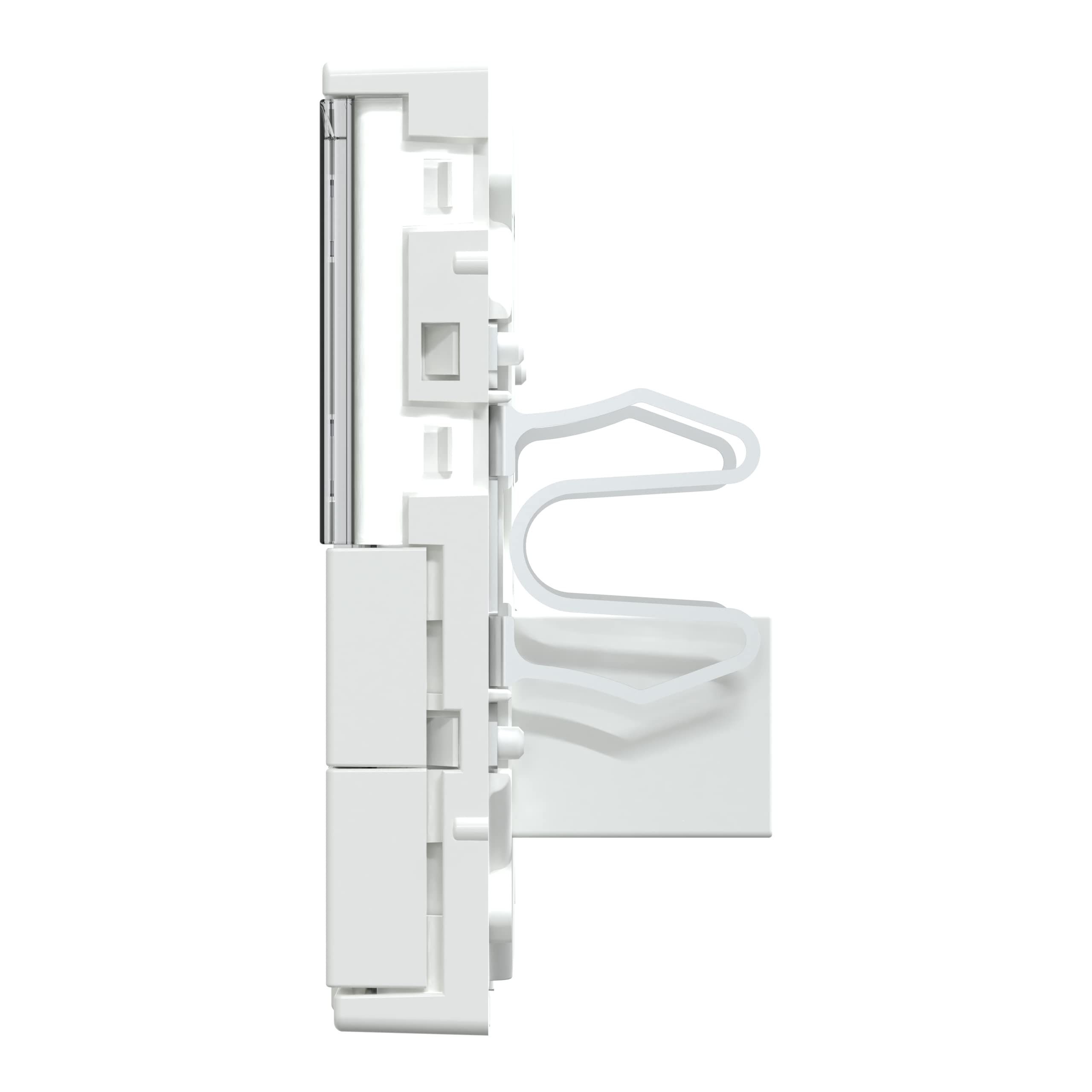 Schneider Electric Modulo timer standard Merten MEG5754-0325, timer settimanale digitale da incasso per uso interno con interruttore attivo bianco lucido, M
