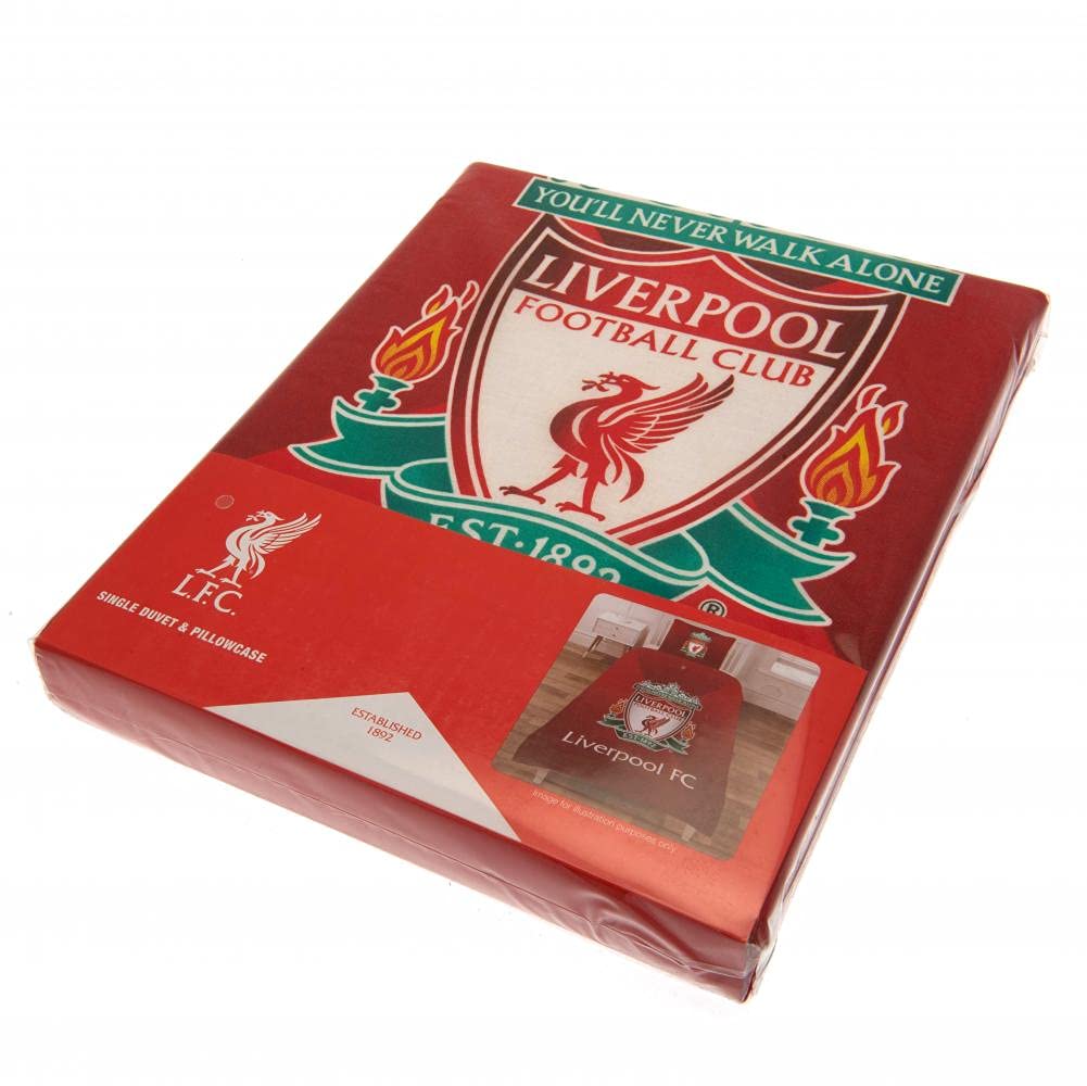 Liverpool FC Character World officiële dubbele dekbedovertrekset, toon