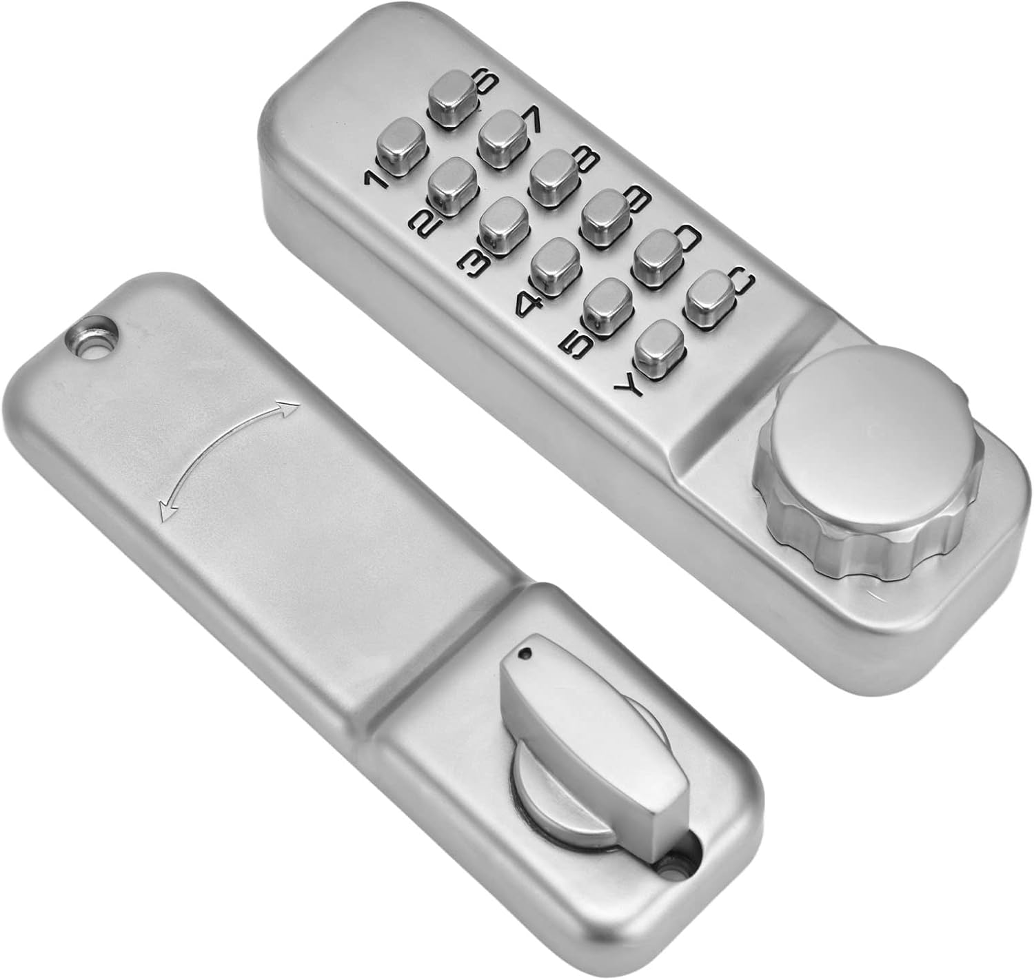 Door Lock, Password Door Lock, Mechanical Code Lock Keyless Door Lock Home Office Zinc Alloy Coded Door Lock, Door Dead Bolts