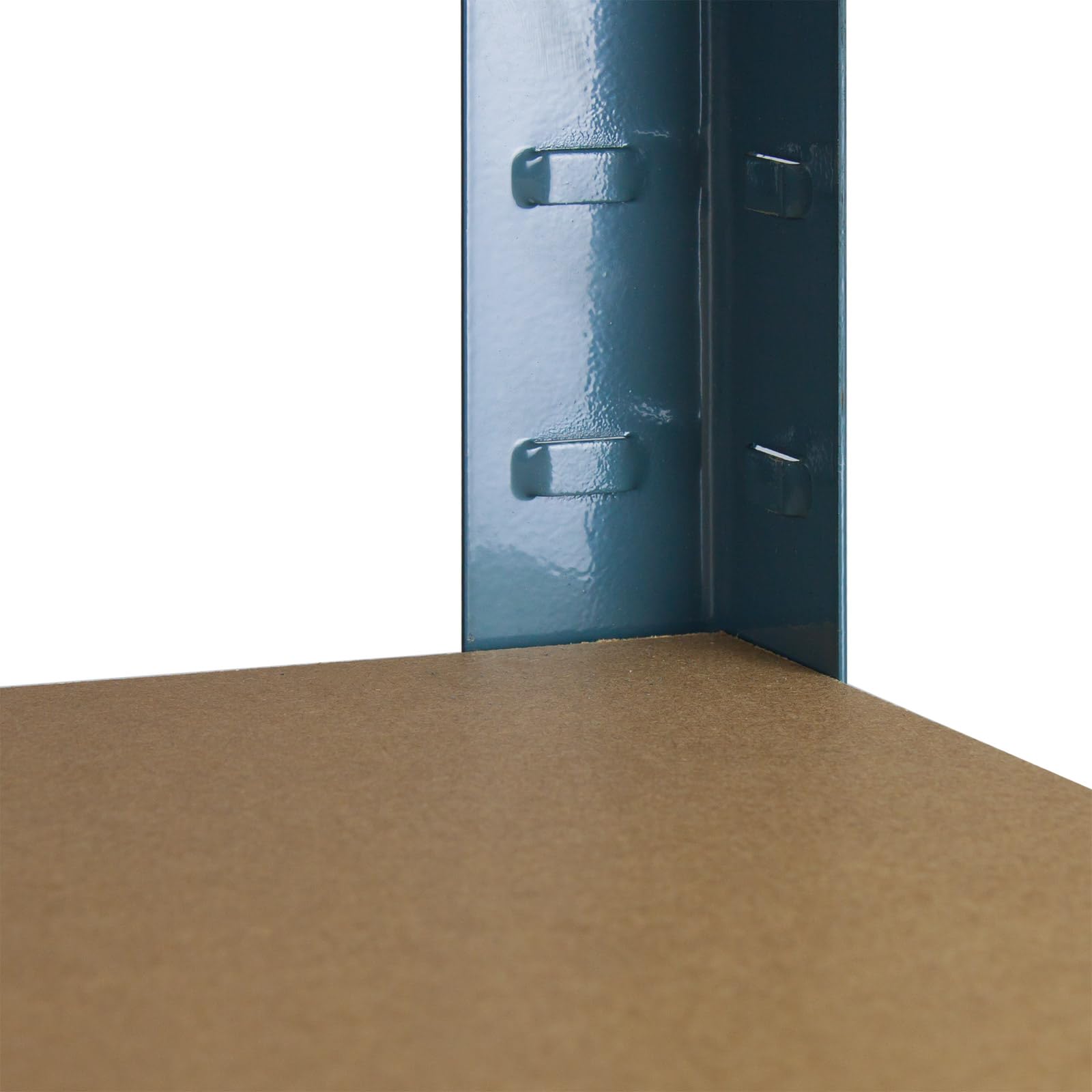 DEMA Schwerlastregal Stahl 5 Böden 180x90x45 cm Kellerregal 1325 kg System | Stecksystem Regal, Lagerbox, Industrie Regal, Werkbank nutzbar, hohe Traglast, pulverbeschichtet, Garage Ordnung