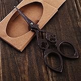 DIY 4.7 Vintage Stainless Steel Vacuum Titanium Cross Stitch Sewing Antique Stitch Sewing Embroidery Scissors