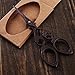 DIY 4.7 Vintage Stainless Steel Vacuum Titanium Cross Stitch Sewing Antique Stitch Sewing Embroidery Scissors
