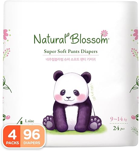 Miniatura 7 de Pantalones de pañales fáciles de tirar  Talla (4) 2T-3T (20-31 libras)  96 unidades (24 paquetes de 4 unidades)  Veganos, súper suaves,