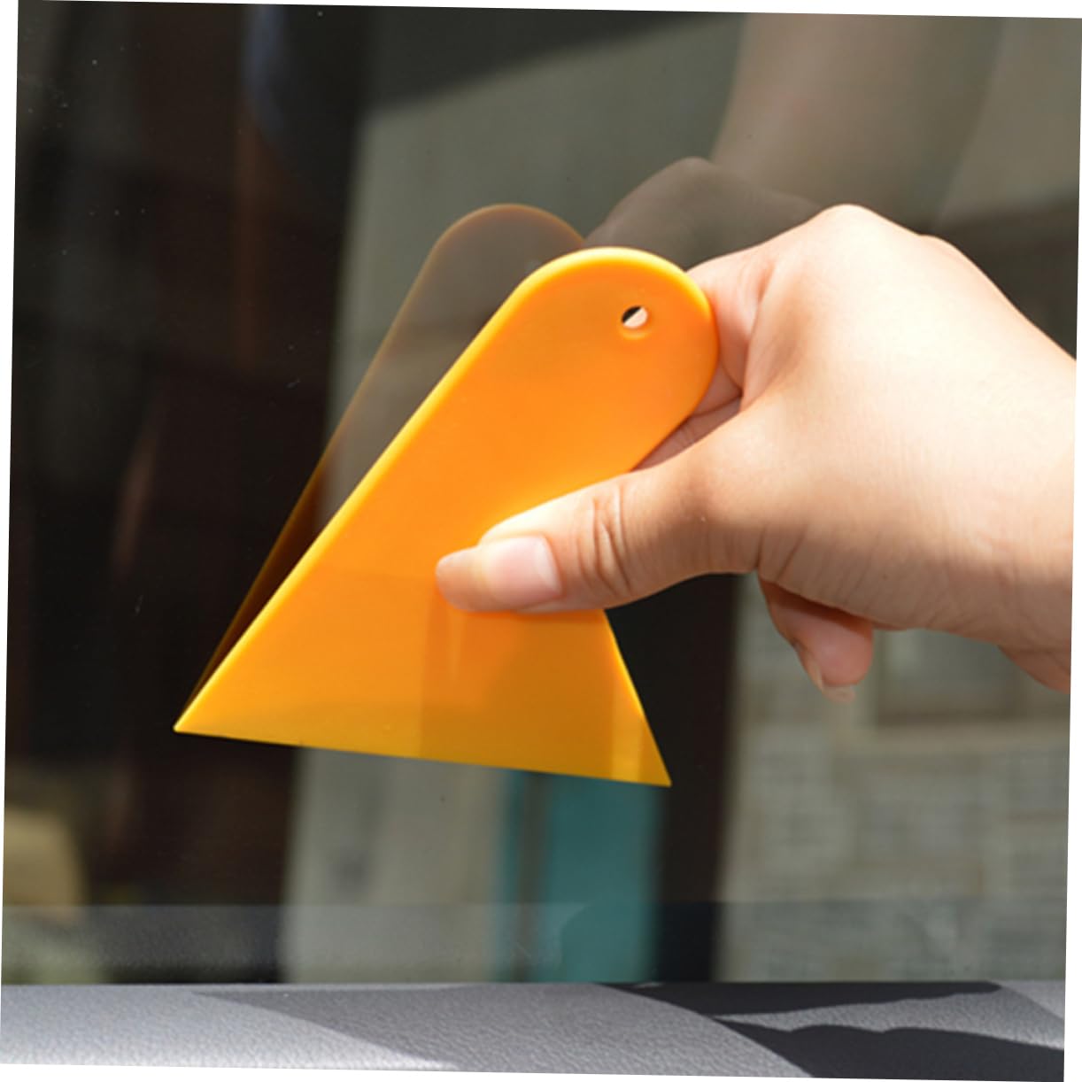 ERINGOGO Small Glue Scraper Car Foil Tool for DIY Easy Gluing and Scraping for Cleaning and Correction