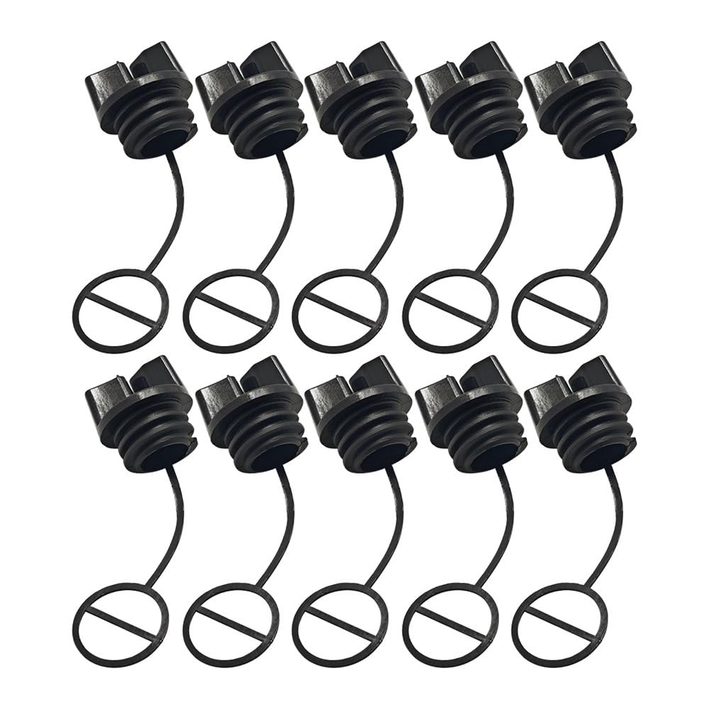 10 Tapones de llenado Aceite for Motosierra 335, 338 y 435. Accesorios jardín