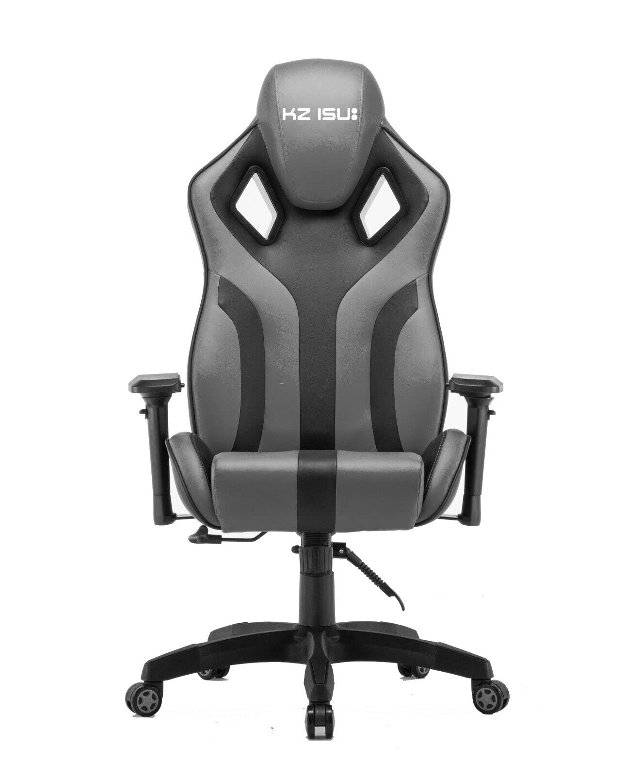 KZ ISU Reclinable Gaming chair Extra Wide QL Series KZ-947 For Racing and esports 360 Degree Swivel and Height Adjustable (Grey)
