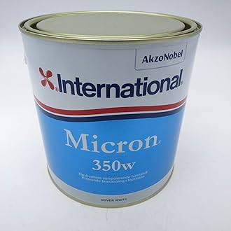 International Micron 350 Boat & Yacht Anti-Fouling 750ml/2.5L Self Polishing Premium Anti-Fouling Anti-Fouling