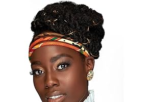 Kente 3 Strand Headband: Vibrant and Versatile African Headwrap