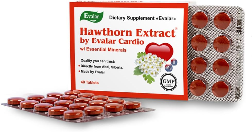 Hawthorn by Evalar Cardio 40 Tabs - Image 3