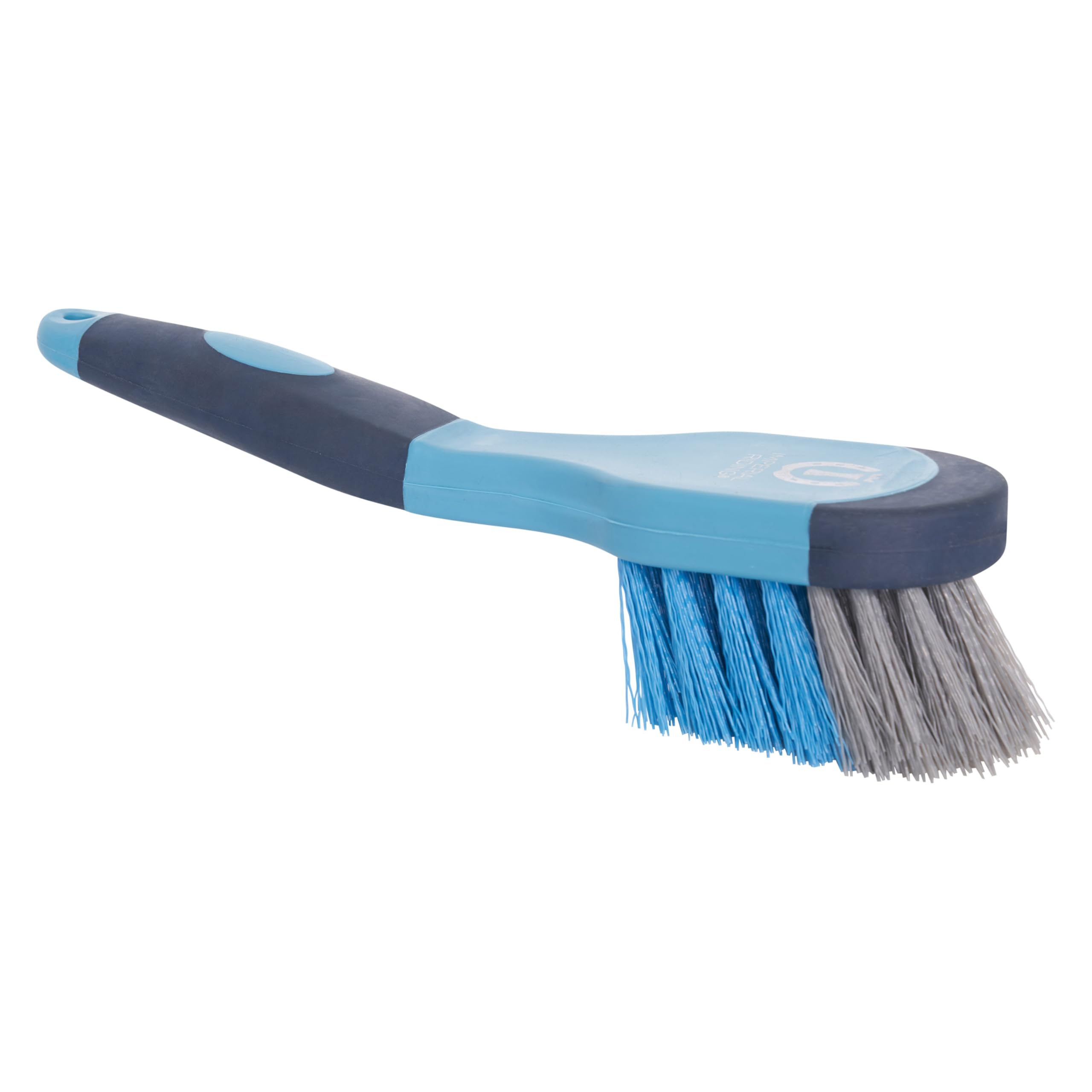 Imperial Riding Blau-Navy-Silber Hufbürste Irh Grip, Robuste Hufbürste Mit Effektiven Borsten, Bürste Mit Ergonomischem Griff Für Gründliche Hufreinigung,