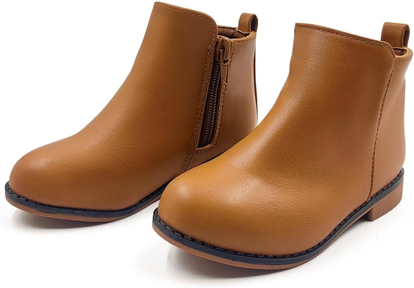 Girls Boots Ankle Booties Fashion Boots for Girls with Zipper