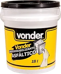 Impermeabilizante asfáltico 18 L Vonder