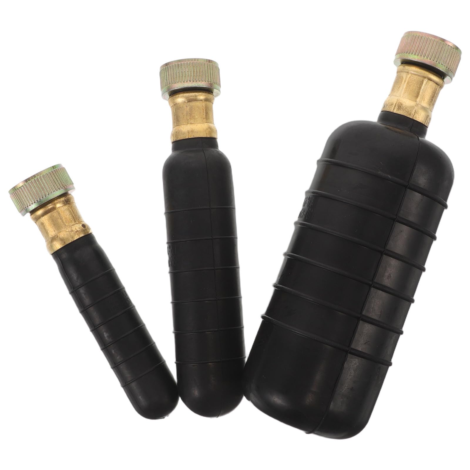 3 Piezas Kit de Vejiga de Drenaje para Limpieza de Tuberías de Goma Negra, Desatascador Fácil Fregaderos y Tuberías de Baño