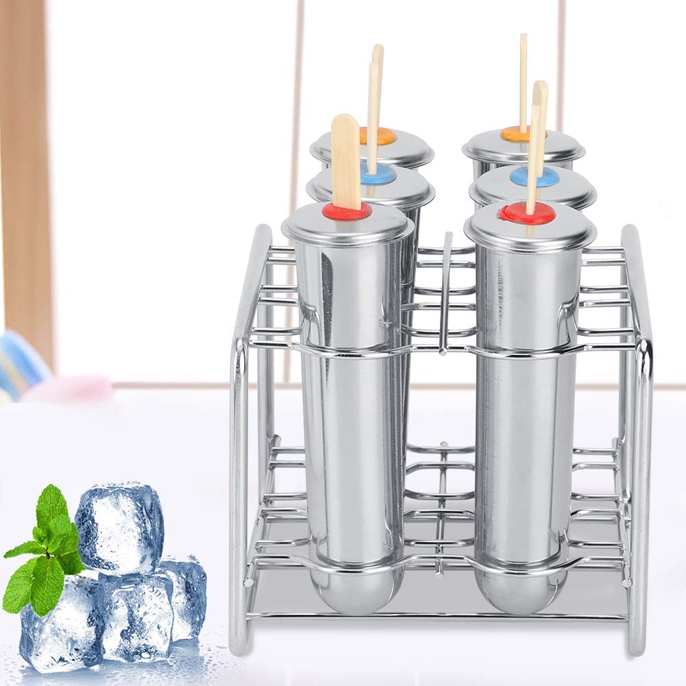 moldes para polos, Paquete de 6 moldes for hacer helados