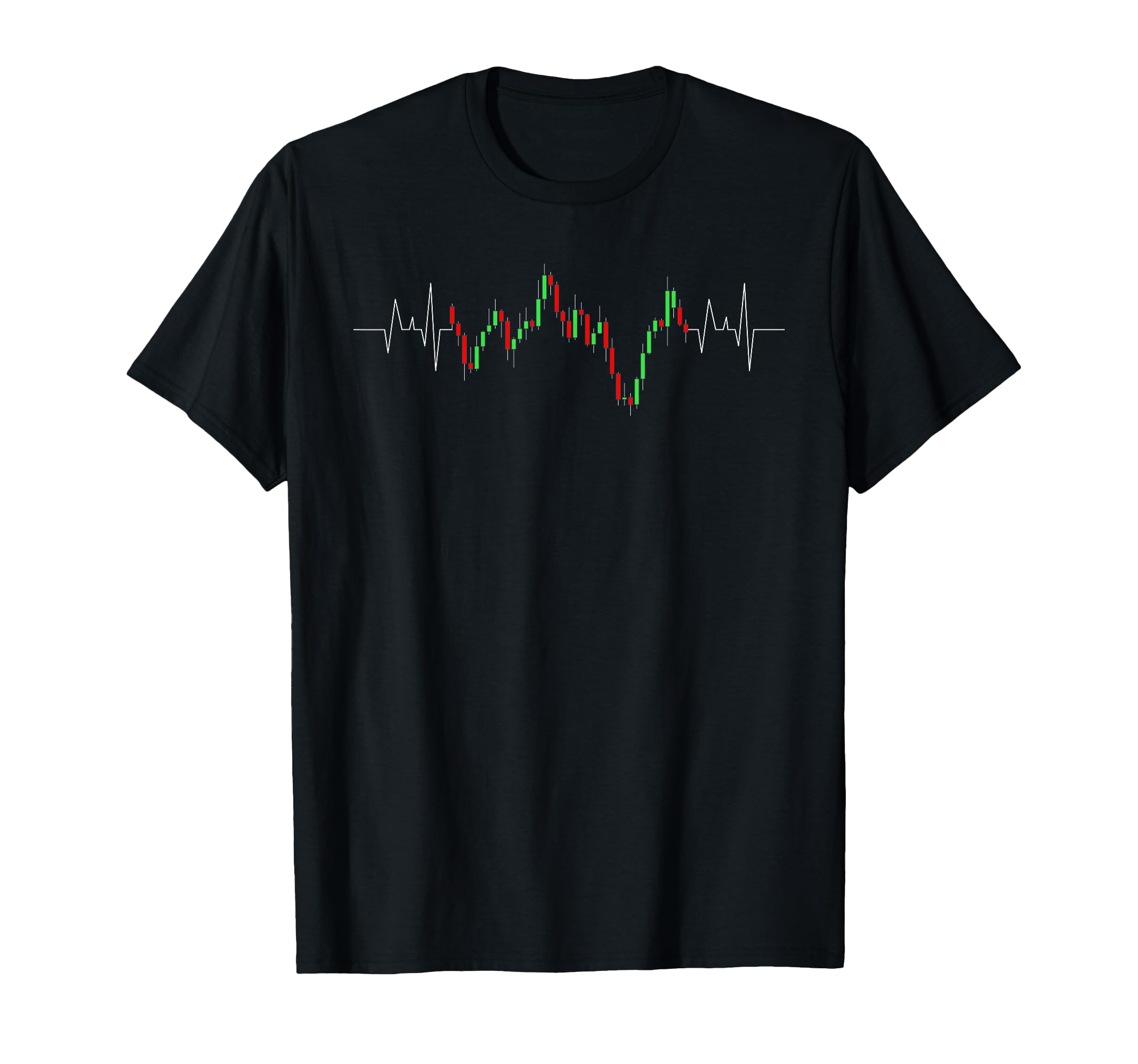 Cool Stock Trading for Men Women Candlestick Stock Market T-Shirt