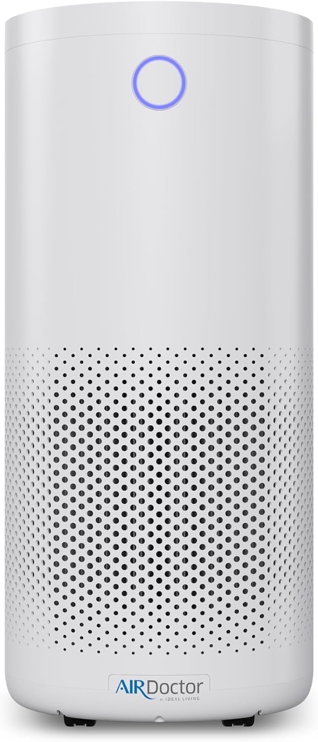 AirDoctor 4000 Air Purifier for Large Rooms | Triple filtration technology with UltraHEPA, Carbon/VOC material & Air Quality Sensor | Captures Particles 100x Smaller Than HEPA Standard (Black) - Thumbnail 5