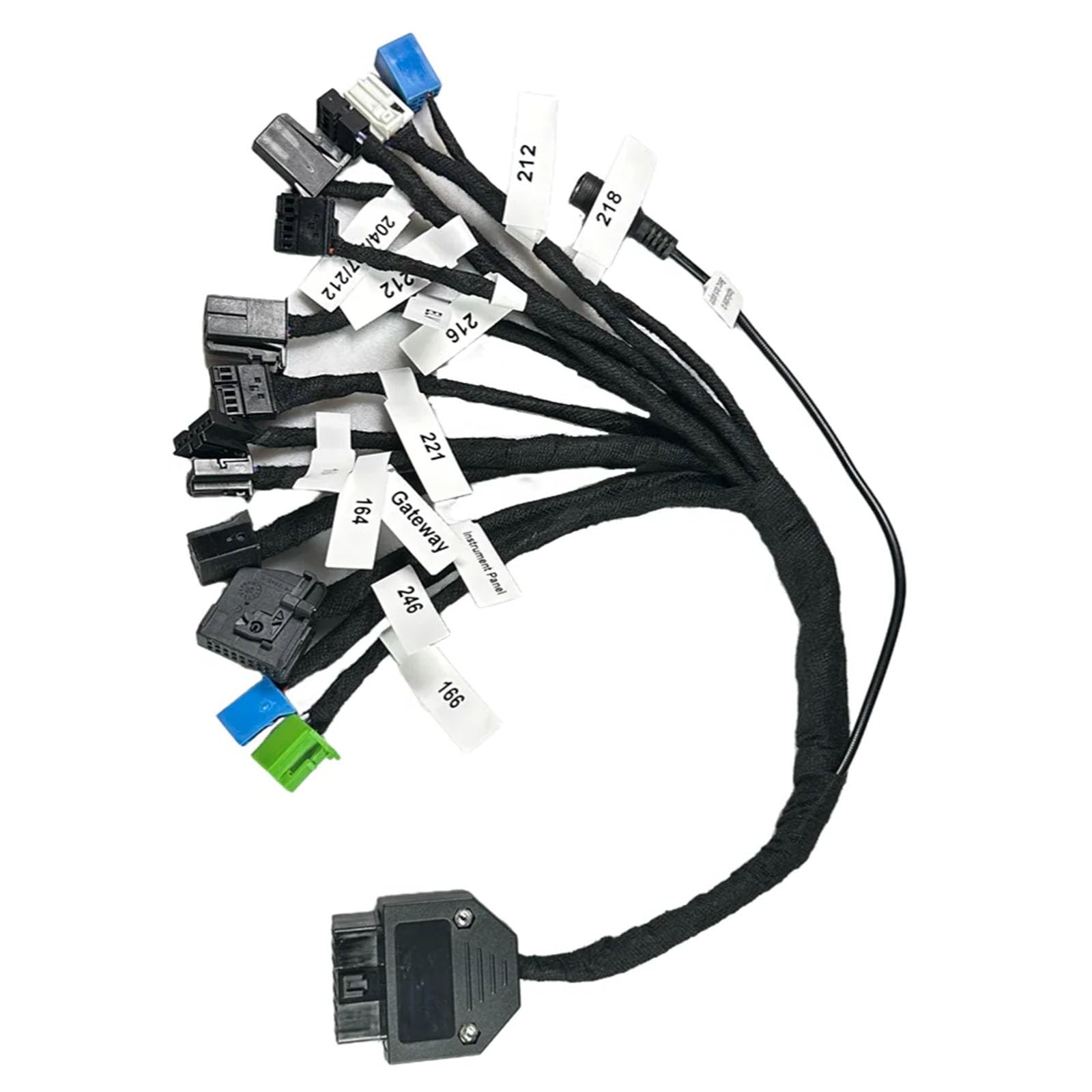Kabel do szybkiego wykrywania usterek do pojazdu W164 W212 W221 W166 W246 W218 zapewnia 98% wskaźnik sukcesu w diagnostyce systemów, narzędzie platformowe klastra
