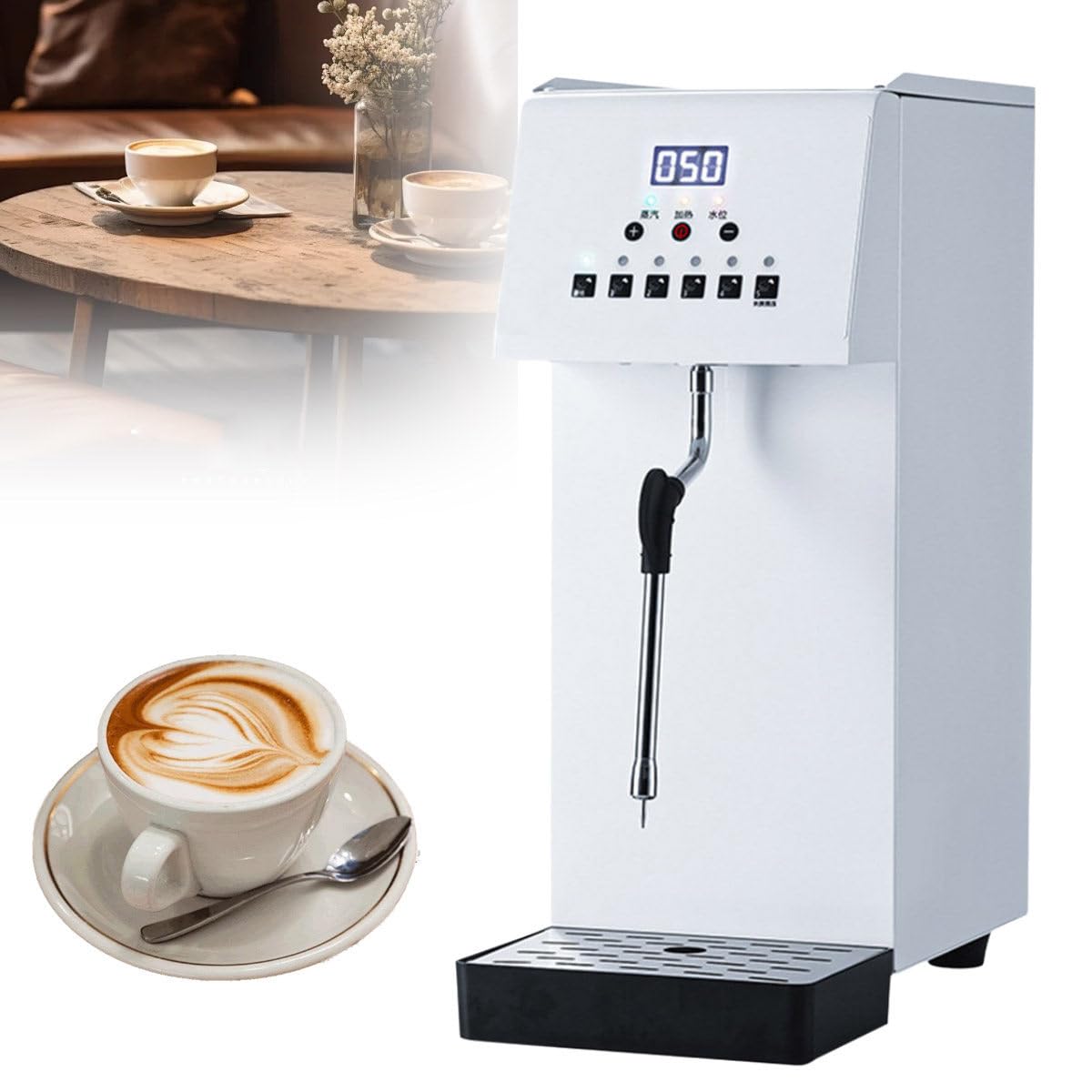 Full-Automatic Boiling Electric Milk Foam Maker, Automatic Milk Frother