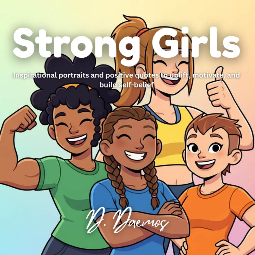 Strong Girls: An Empowering Coloring Book for Confident, Brave & Creative Young Women