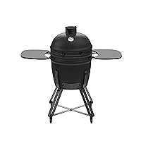 barbecook Barbecue kamado Kamal 60 in Ceramica, Nero Opaco