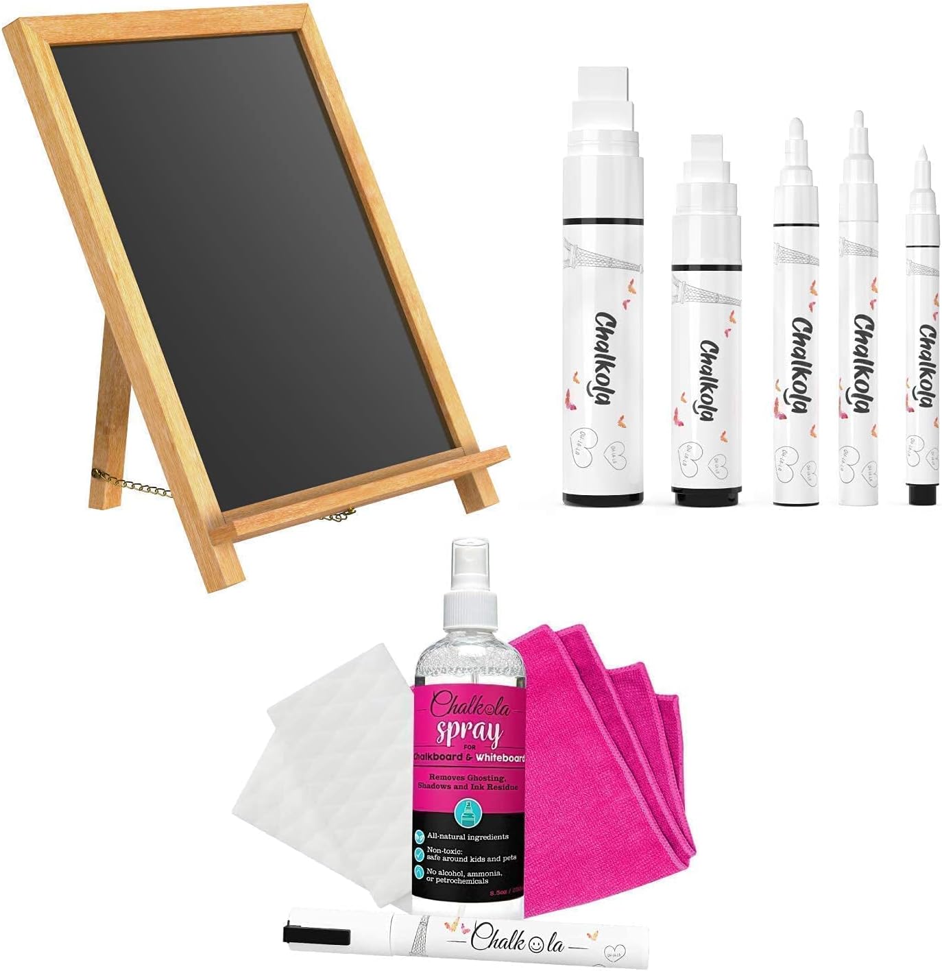 Ultimate Bundle 5 White Variety + Chalkboard + Cleaner