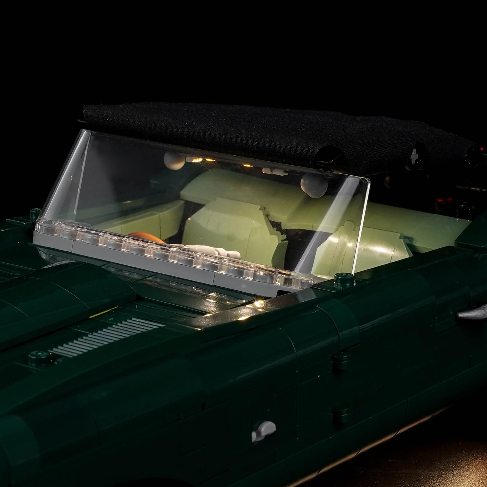BrickBling Fernbedienung Licht-Kit Kompatibel mit Lego 11381 Jaguar E-Type