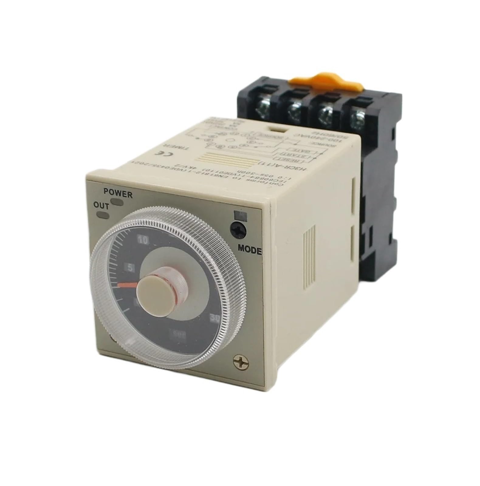 Relais temporisé H3CR-A 24V CC minuterie 11 broches pour tableau électrique
