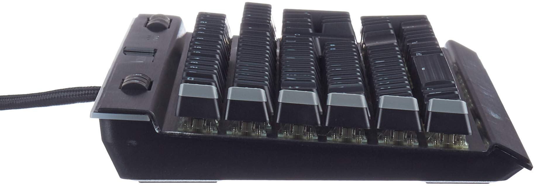 Corsair K95 RGB Platinum USB QWERTY Italienisch Schwarz - Tastaturen (Verkabelt, USB, Mechanischer Switch, QWERTY, RGB-LED, Schwarz)