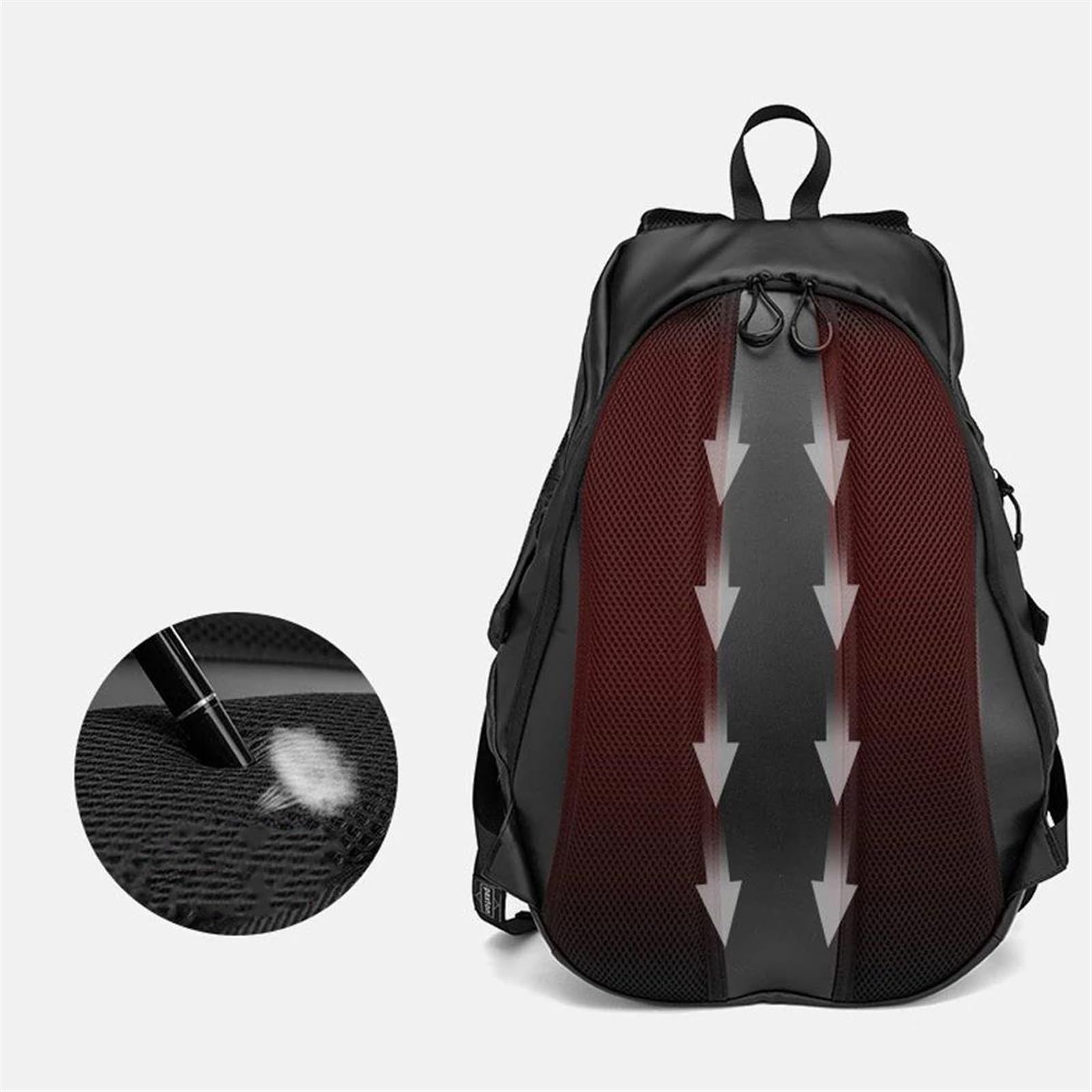 Bolsa De Cola Equipaje De Motocicleta Mochila Multifuncional De Gran Capacidad para Motocicleta, Bolsa para Casco De Motocicleta, Mochila Impermeable para Casco para Hombres Y Mujeres(Amarillo)