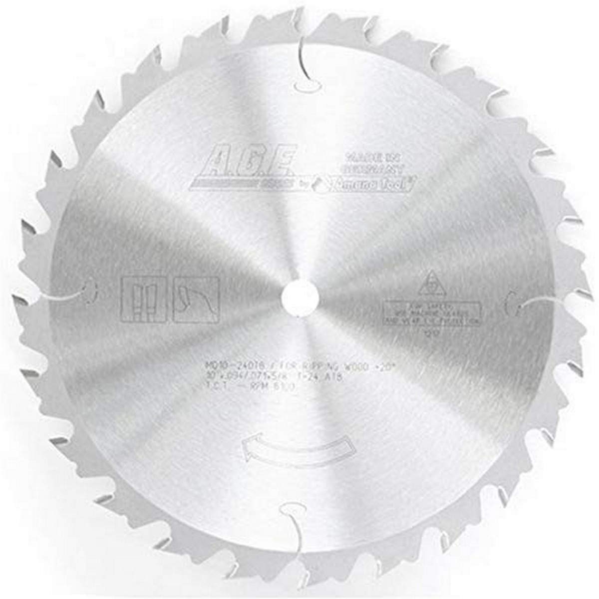 Tkt Thin Kerf Ripping 10" X 24T (MD10-240TB)