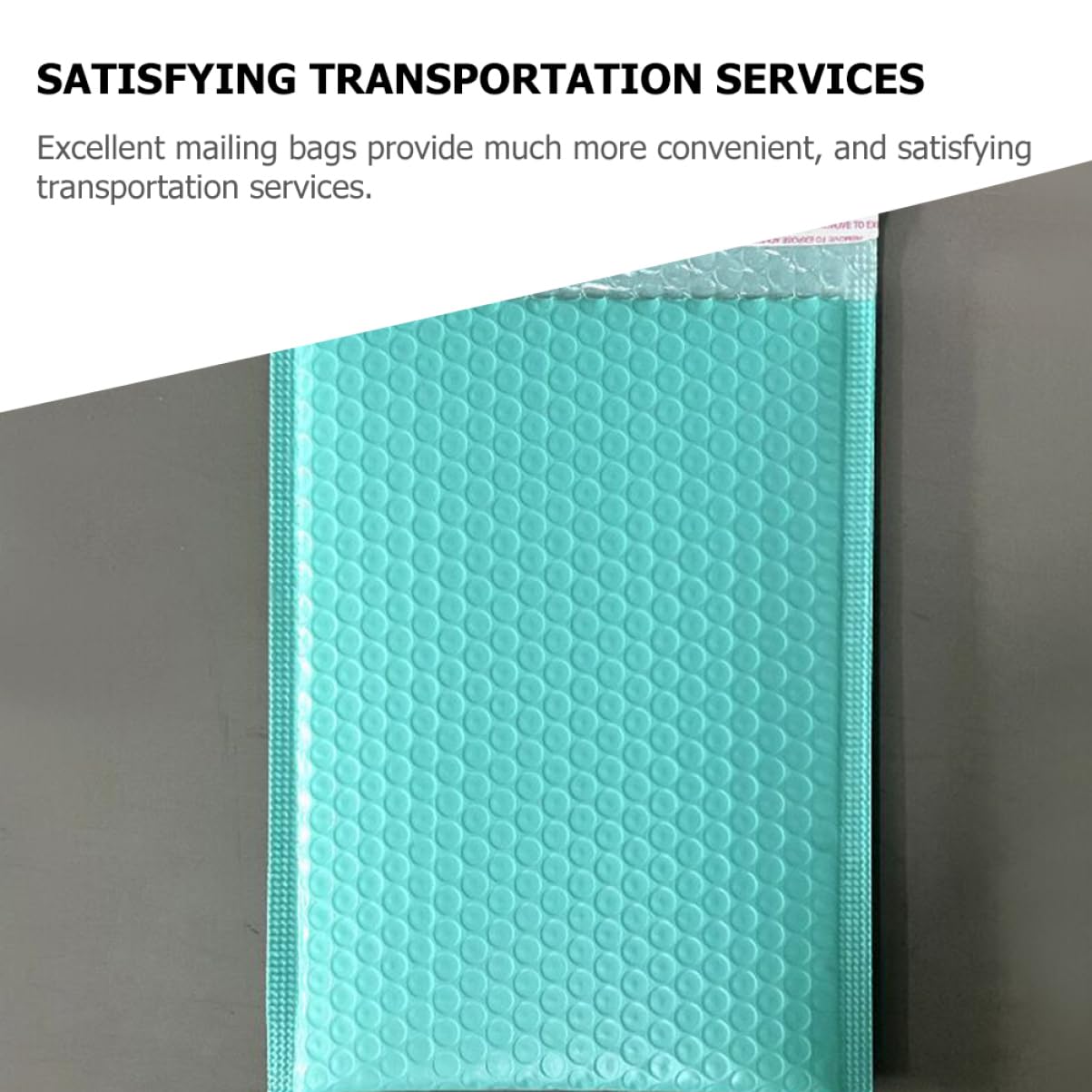Petites Enveloppes à Bulles Auto-adhésives PE 50 Pièces pour Expédition