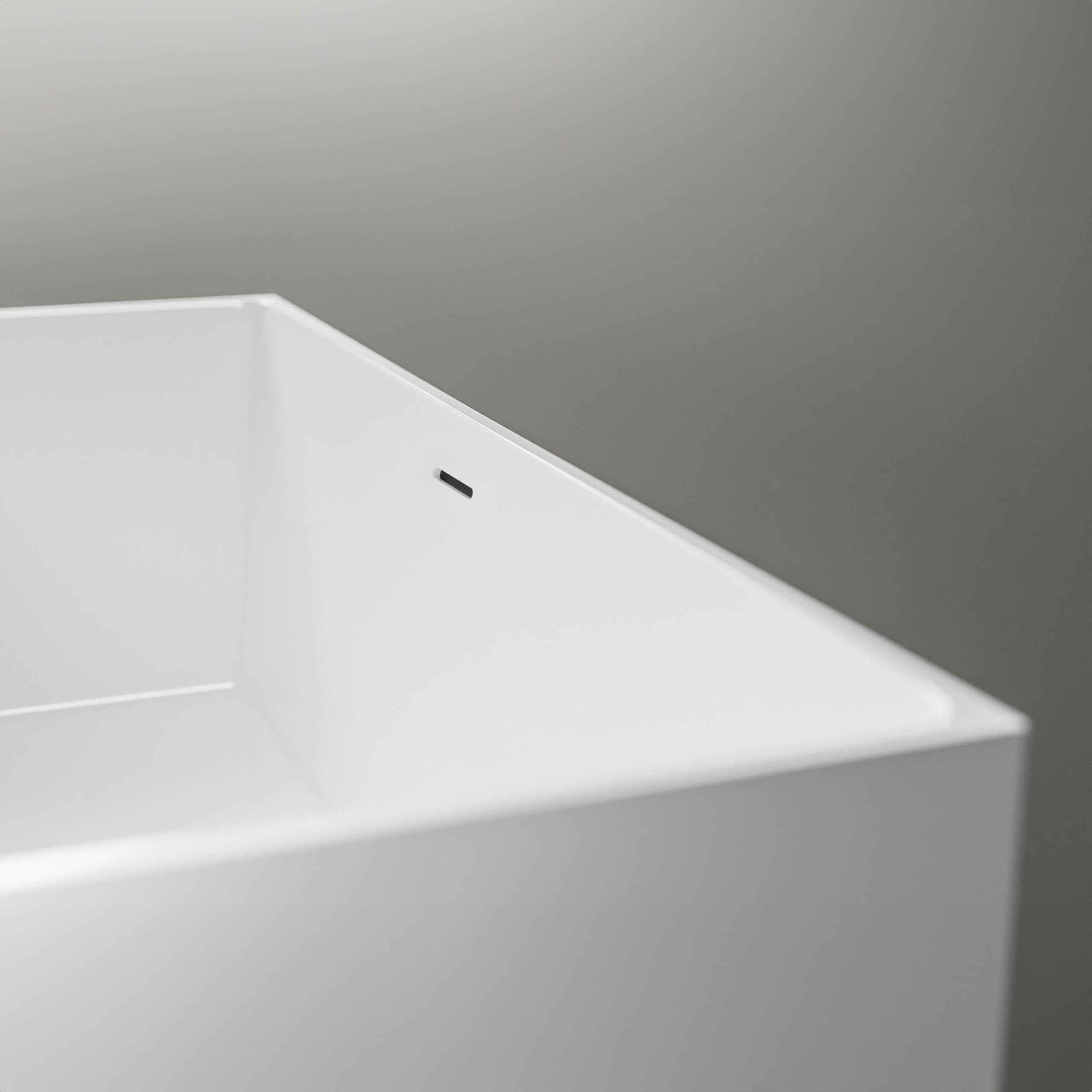 Vasca freestanding NADI - Acrilico sanitario - 170 x 75 x 60 cm