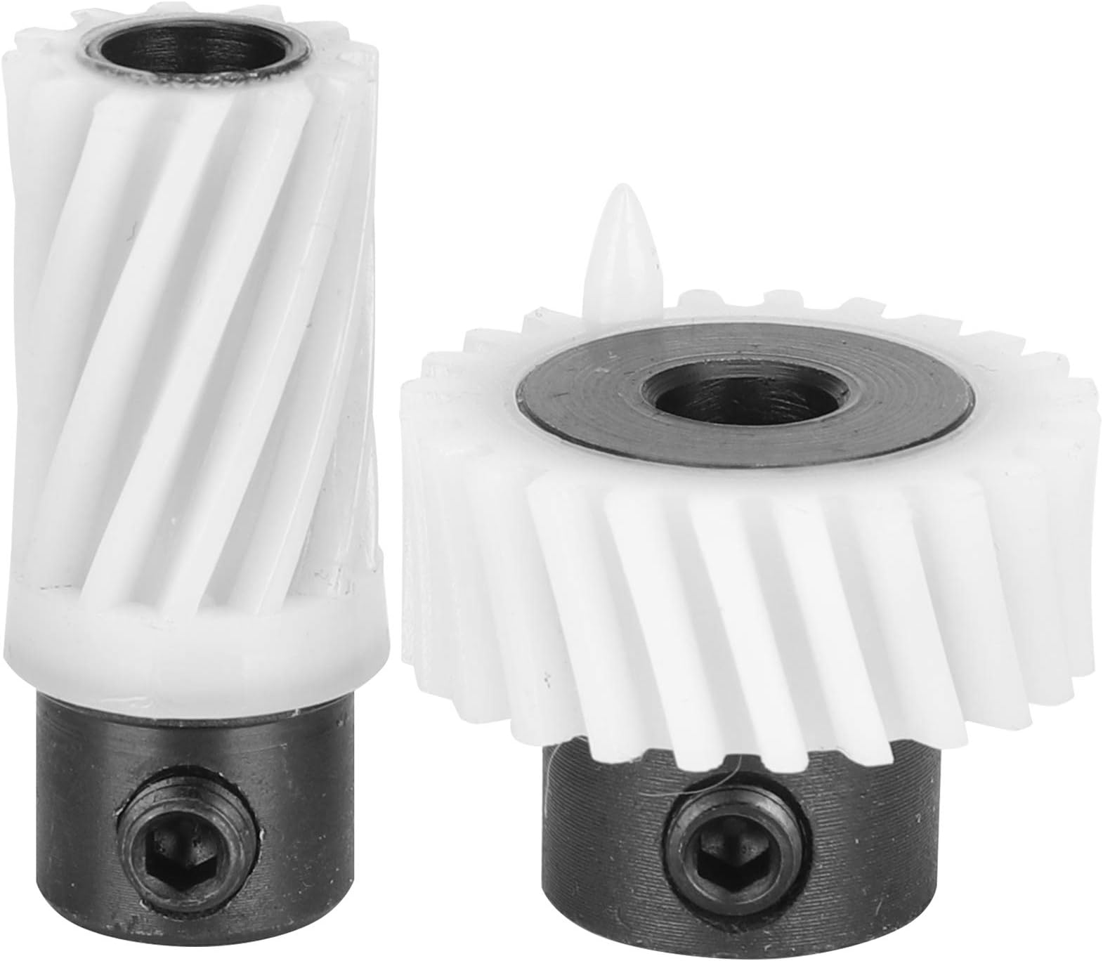 Haofy Hook Drive Gear 2PCS Sewing Machine Bevel Gear Set, Durable Plastic Drive Wheels Replacement for 714 717 724 734 737 750 755 756 and Other 500 Series Household Sewing