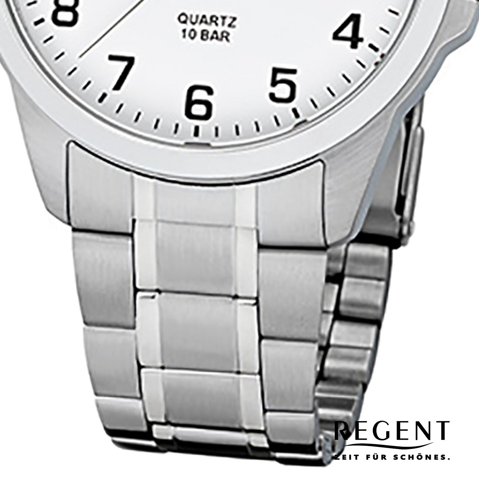 Regent Herren Analog Miyota 2115 Uhr mit Edelstahl Armband 11150641